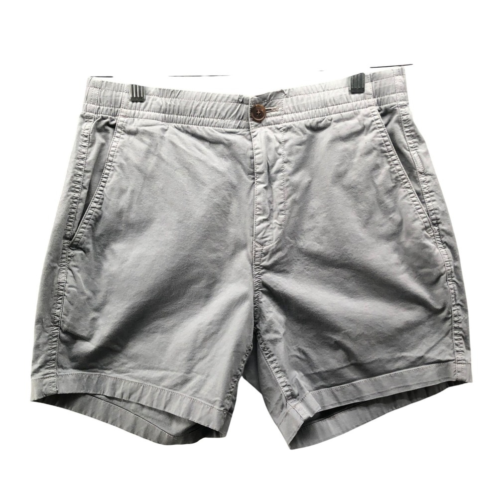 Bonobos‎ Chino Shorts Mens XS Dusty Blue 5'' Inseam Stretch Drawstring Elastic